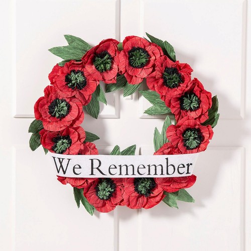 Remember red poppy flowers - we,
